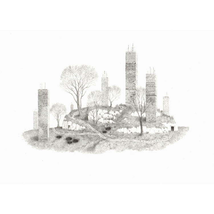 Towers, Craters by Randall Sellers