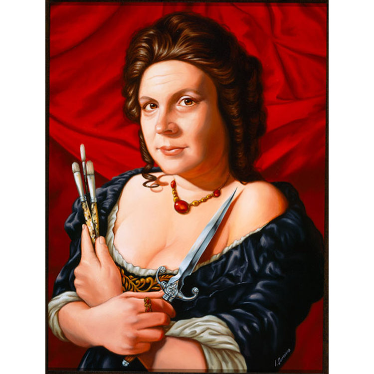 Artemisia, Artis Magistra (Mistress of Art) by Isabel Samaras
