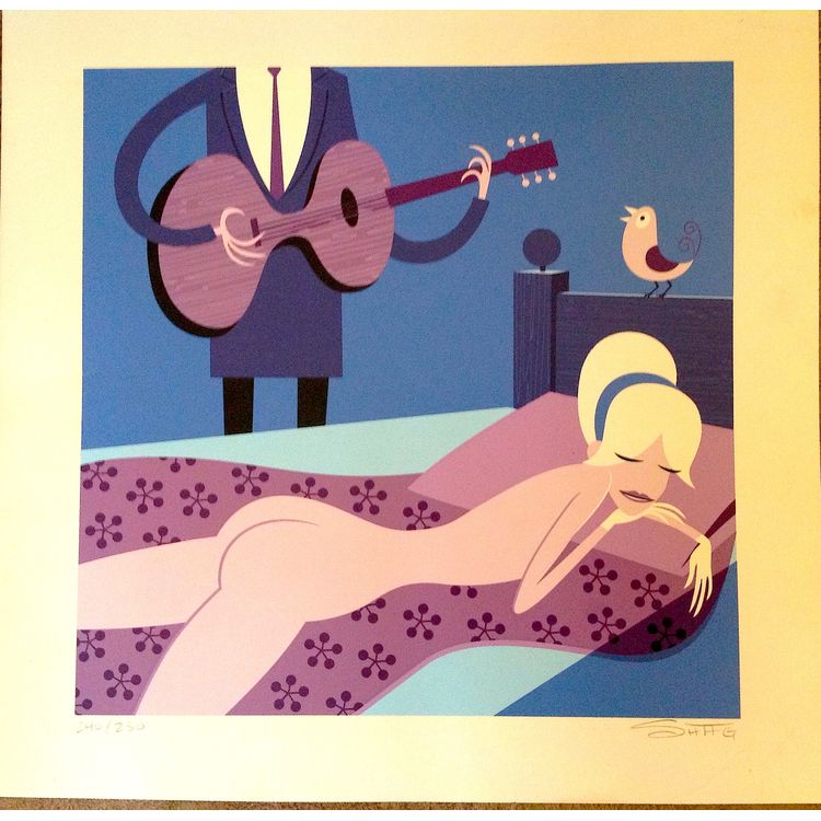 Odalisque by Shag (Josh Agle)