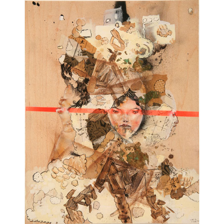 Barn storm by David Choe