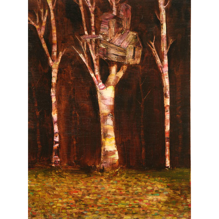 Leaning Treehouse by David Choe