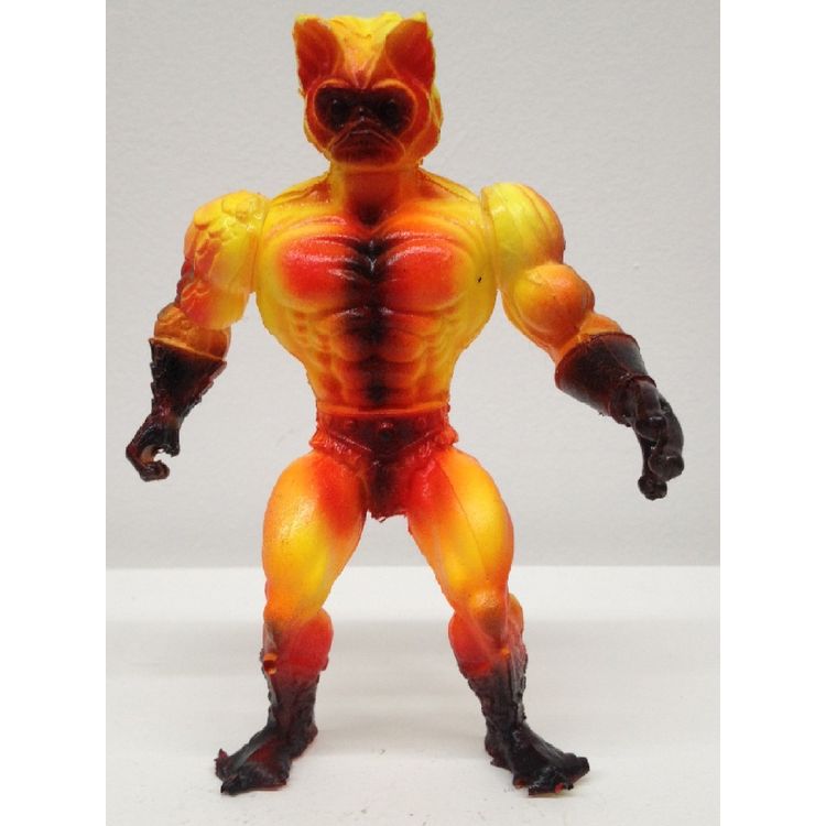 Eternia's Rejects: Merman Simulation Orange & Yellow by Giant Japanese Monster Bad!