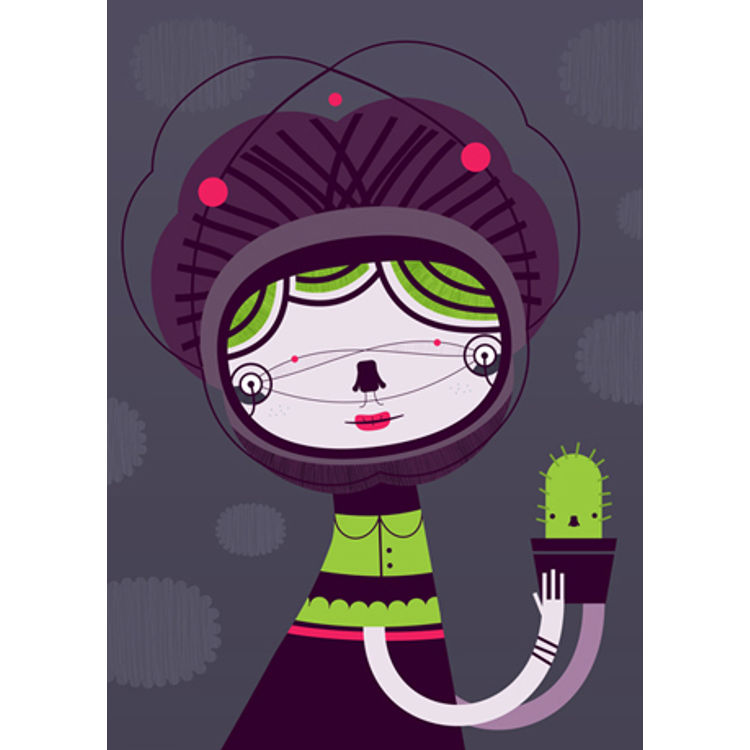 La Chica Del Cactus by Mar Hernandez