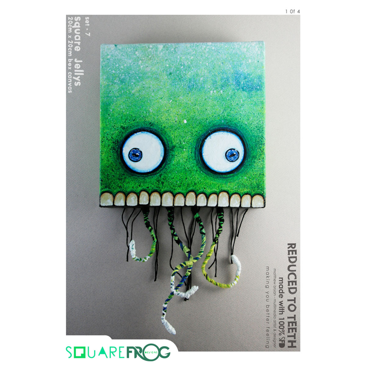 Reduced to TEETH - Squidies (Green)