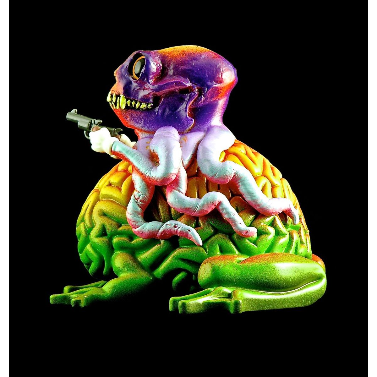 Brain Rider - Yellow/Green