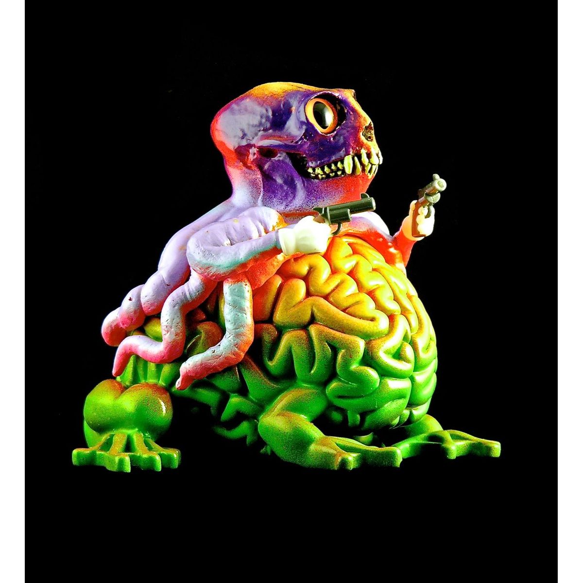 Brain Rider - Yellow/Green