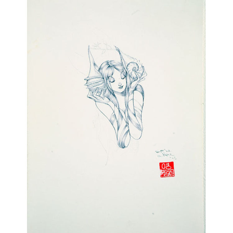 Seashell Headphones by David Choe