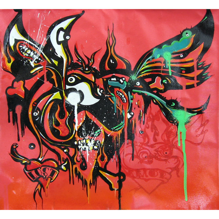 Skull Heart by Boleta
