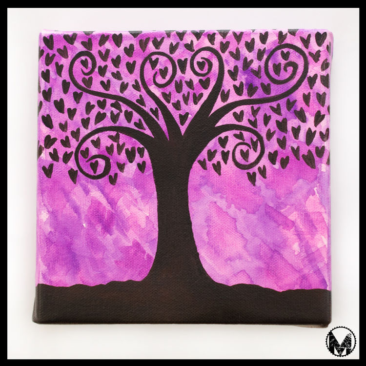 Tree Swirls - Purple by Mind of the Masons