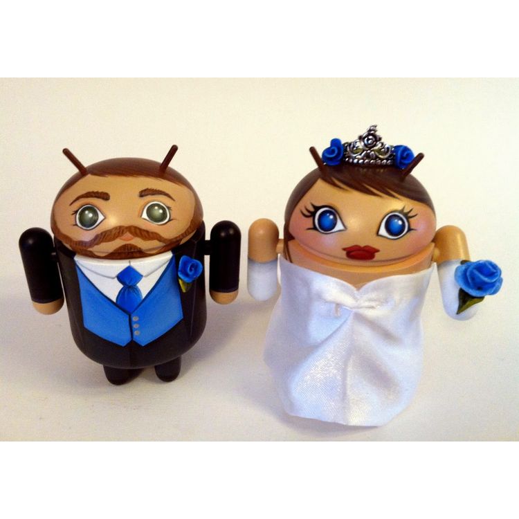 Android Wedding Cake-Toppers by MaloApril