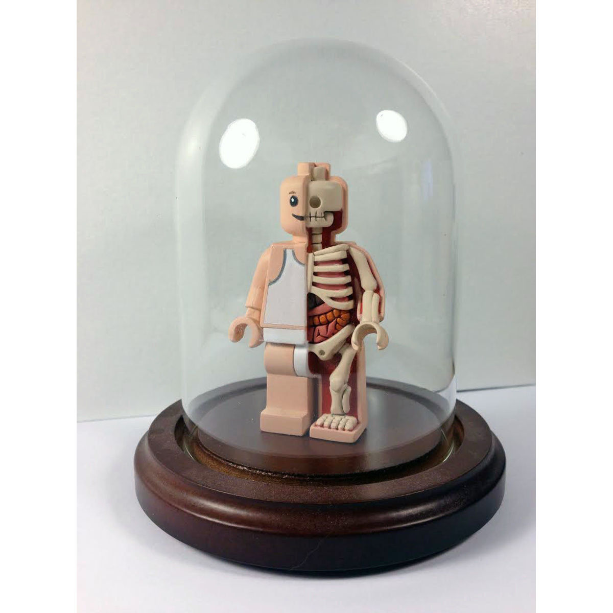 Lego Mini Figure Dissected Hand Sculpted Freeny 2.75"