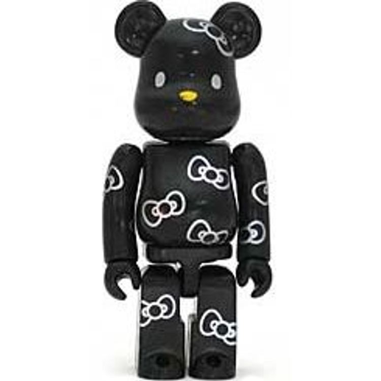 Black Hello Kitty - Secret Cute Be@rbrick Series 9 by Sanrio