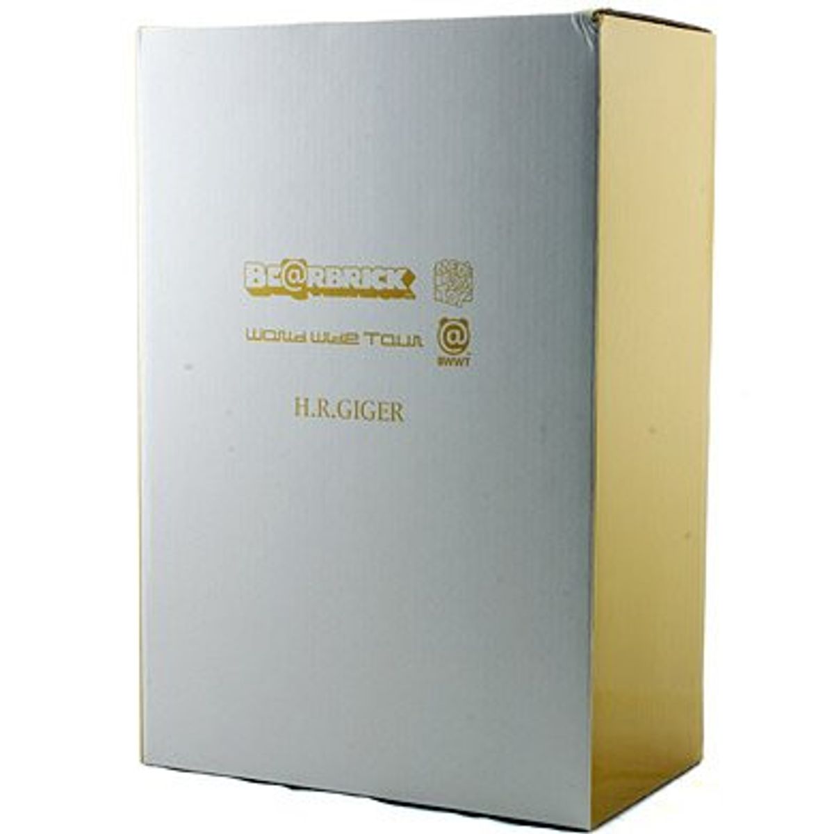 100% + 400% Black Chrome H.R. Giger Be@rbrick (Set)