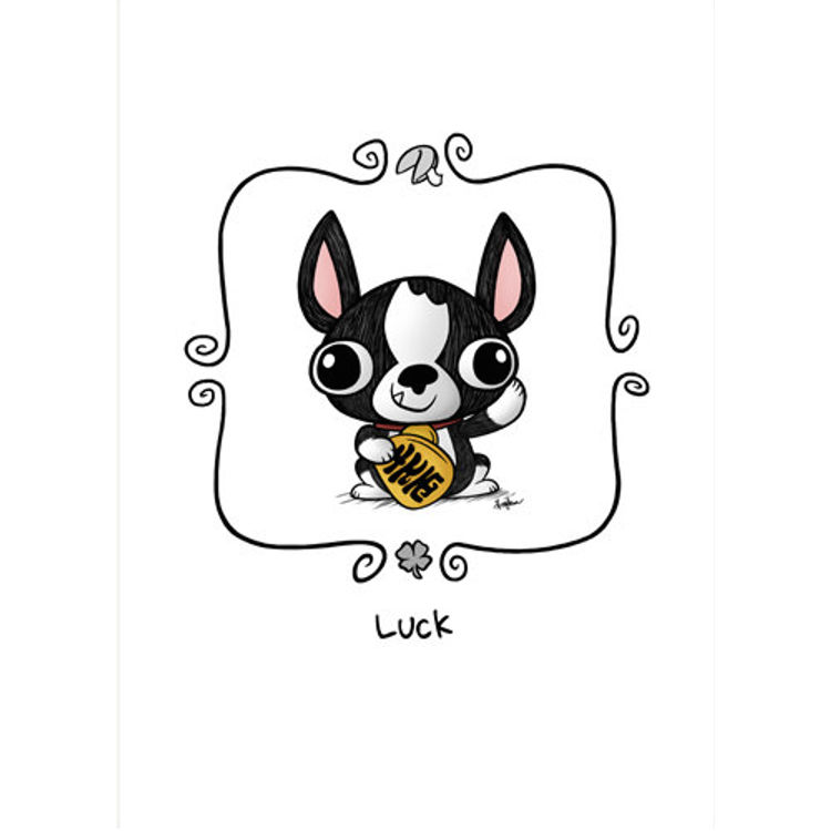 Boston Terrier Fortune by Greg Ham