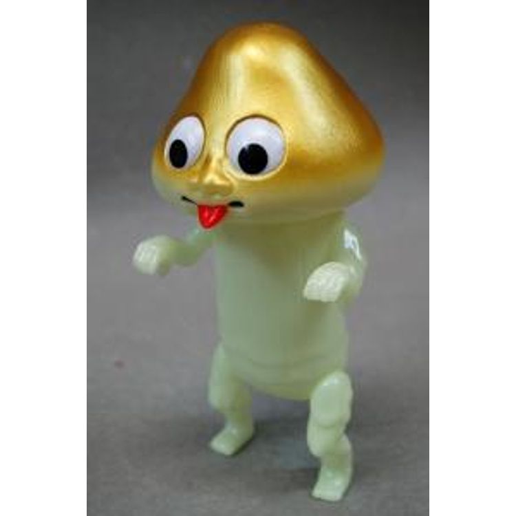 large pine mushroom teacher - Luminous Gold Edition - by Sunguts