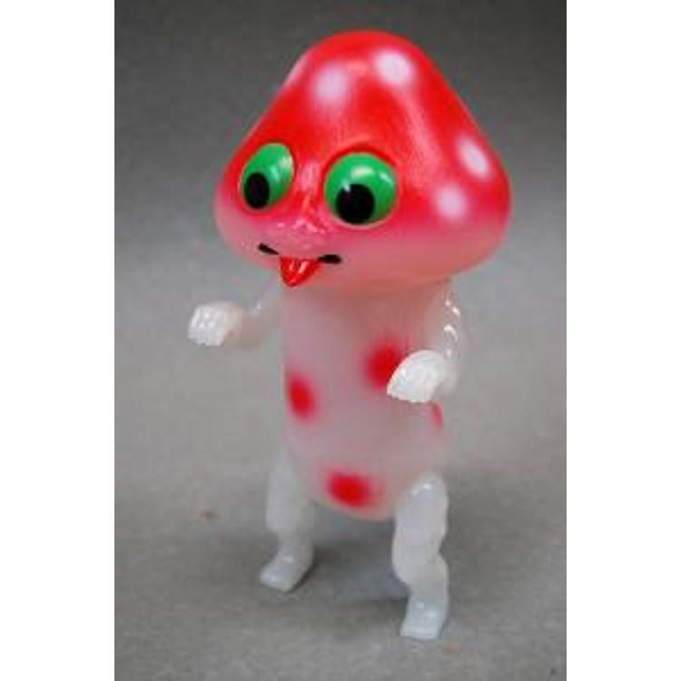 large pine mushroom teacher milky red ball One up Limited color by Sangattsu Honpo