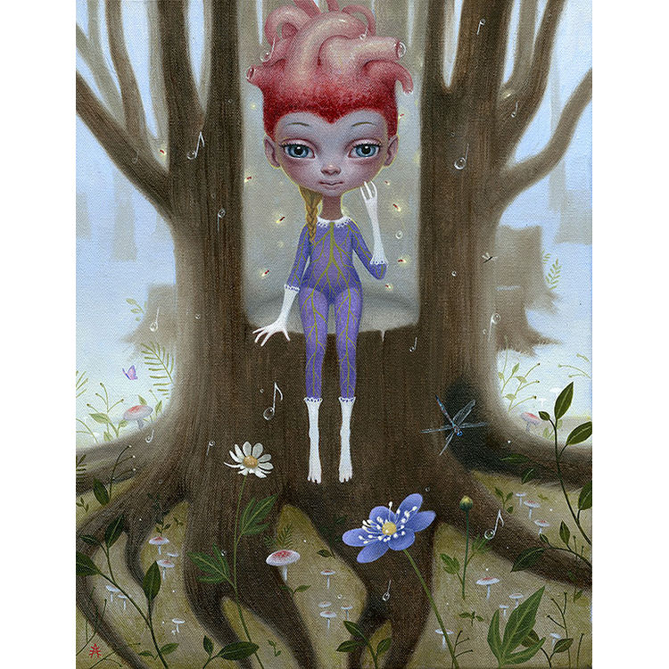 Young Heart of the Old Tree by Ana Bagayan