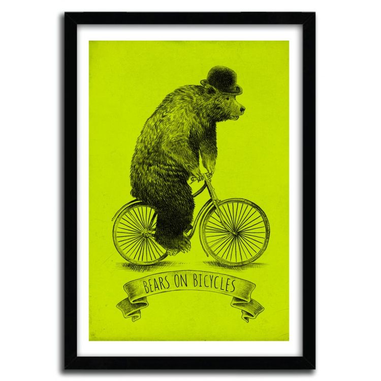 BEARS ON BICYCLES by Eric Fan