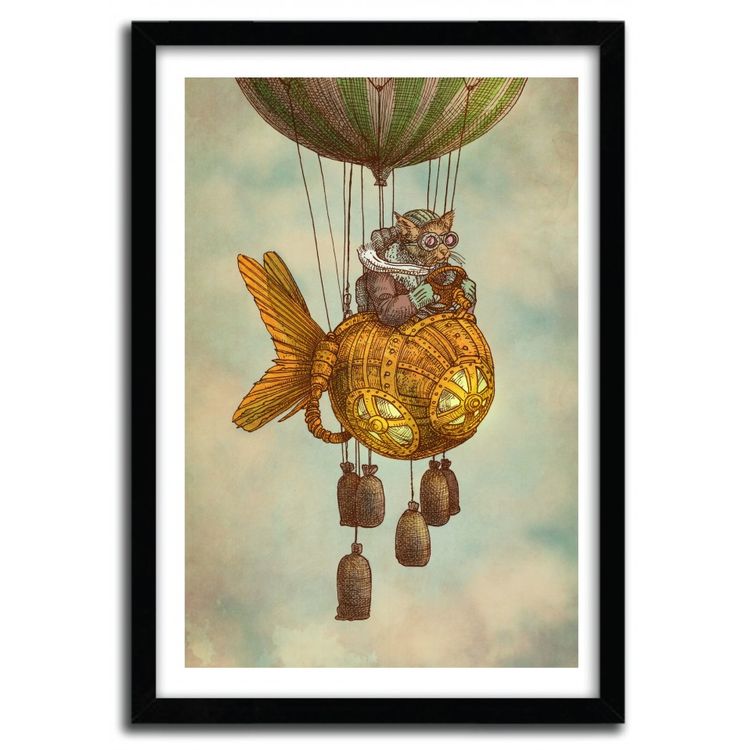 AROUND THE WORLD IN THE GOLDFISH FLYER by Eric Fan