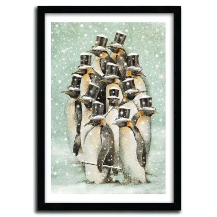 A GATHERING IN THE SNOW by Eric Fan