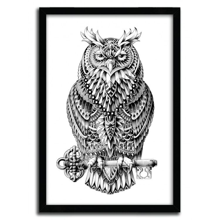 GREAT HORNED OWL by Bioworkz