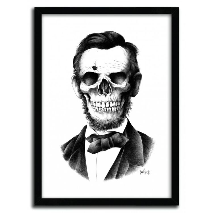 LINCOLN SKULL by Bioworkz