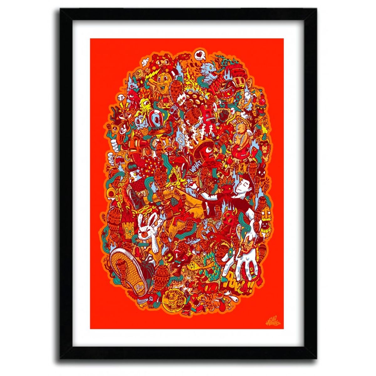 DOODLE FLOAT COLORED