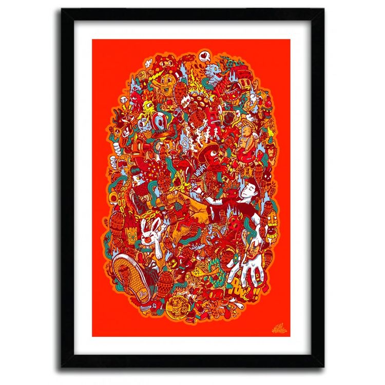 DOODLE FLOAT COLORED by Lei Melendres