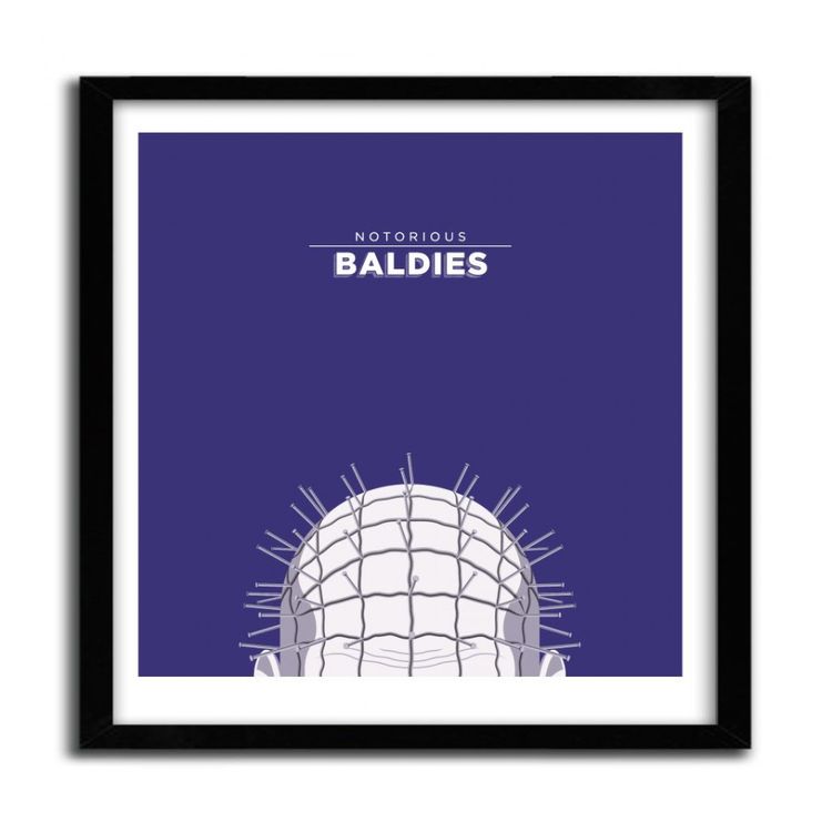 NOTORIOUS BALDIE PINHEAD by Mr. Peruca