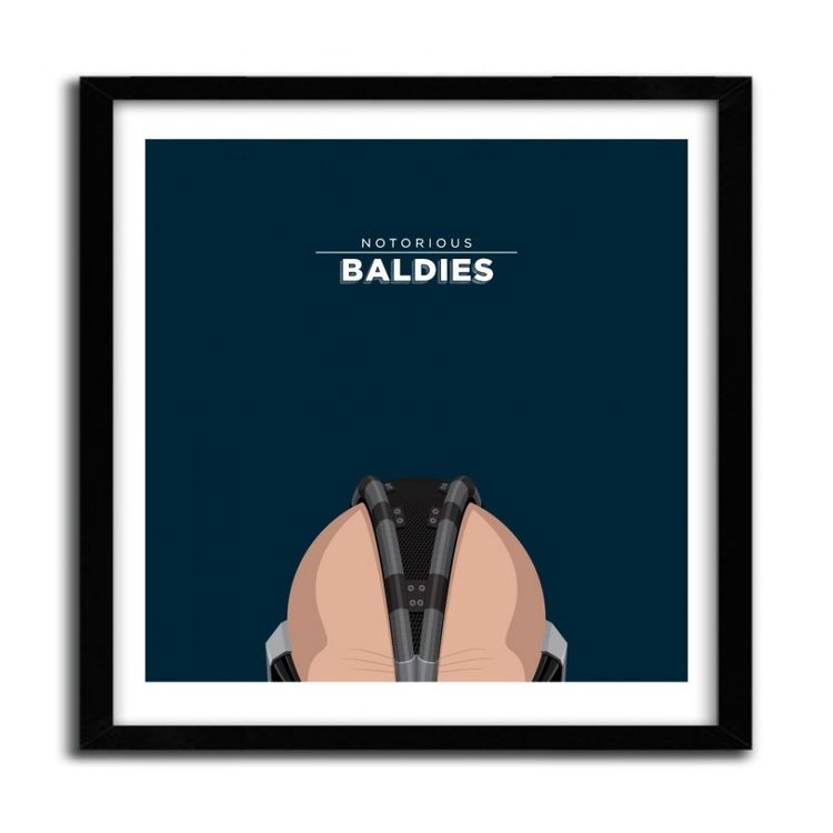 NOTORIOUS BALDIE BANE by Mr. Peruca