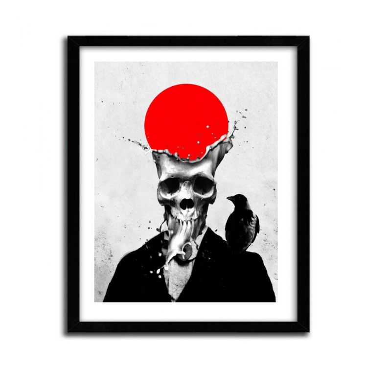 SPLASH SKULL by Ali Gulec