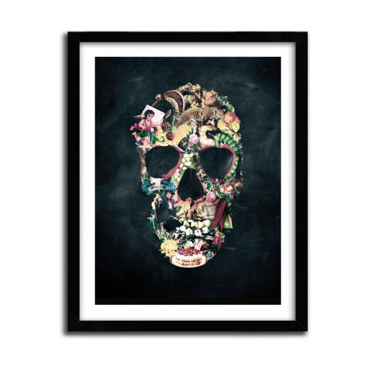 VINTAGE SKULL by Ali Gulec