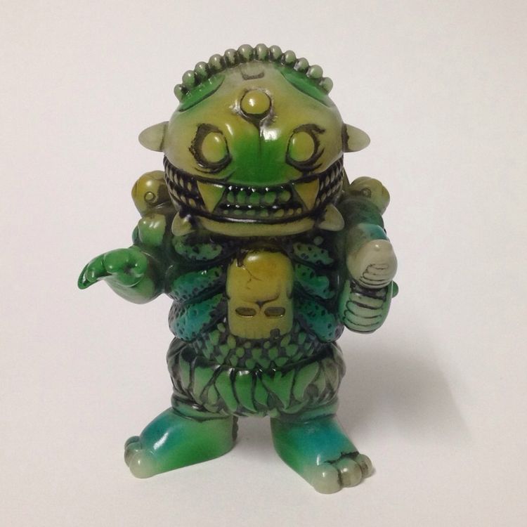 Rainbow Rub GID Mini Cheestroyer 'B' by Bad Teeth Comics