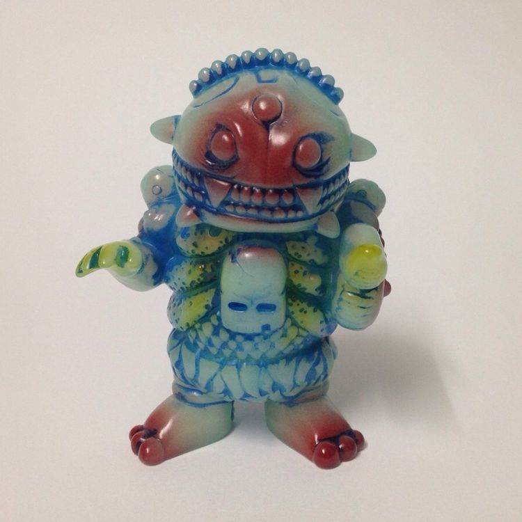 Rainbow Rub GID Mini Cheestroyer 'C' by Bad Teeth Comics
