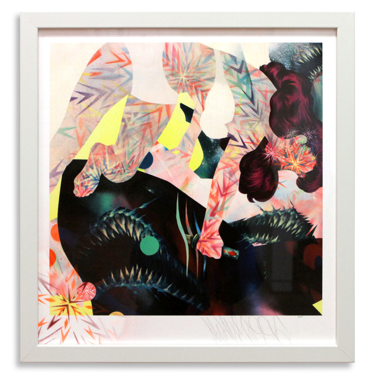 Hand-Embellished Edition - Shark & Three Girls Show AP