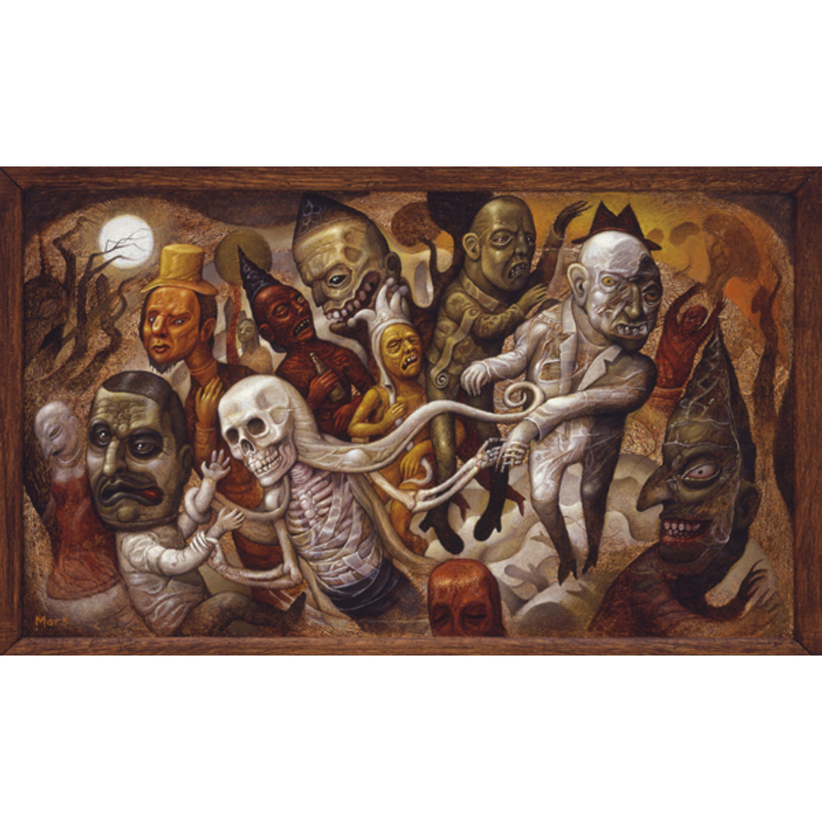 A Patch of White While Dying