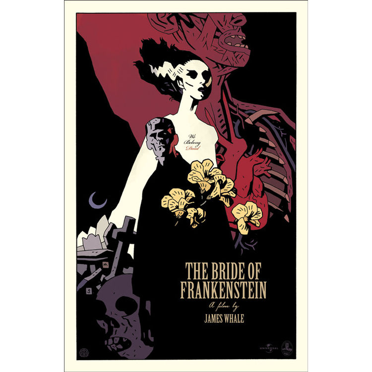 The Bride of Frankenstein by Mike Mignola
