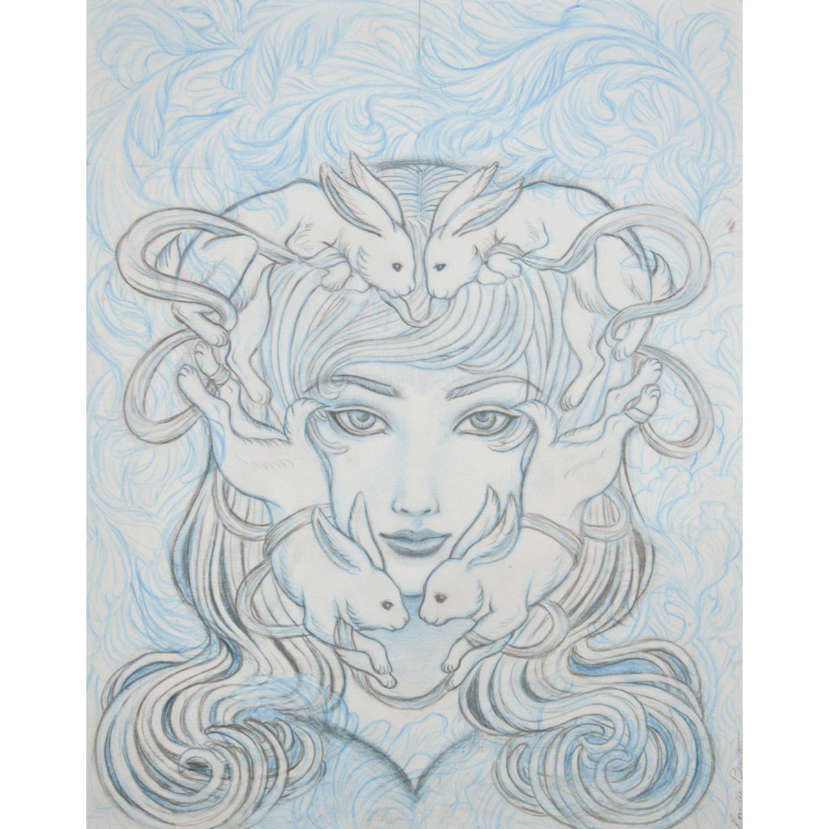 "Cherubim" Original Sketch