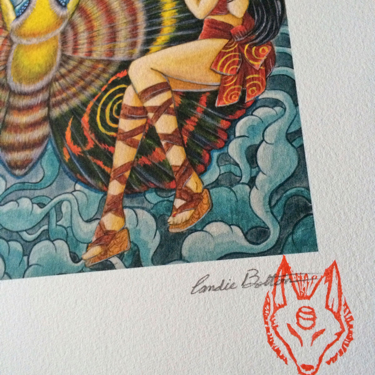 "Mothra and Twins" Print