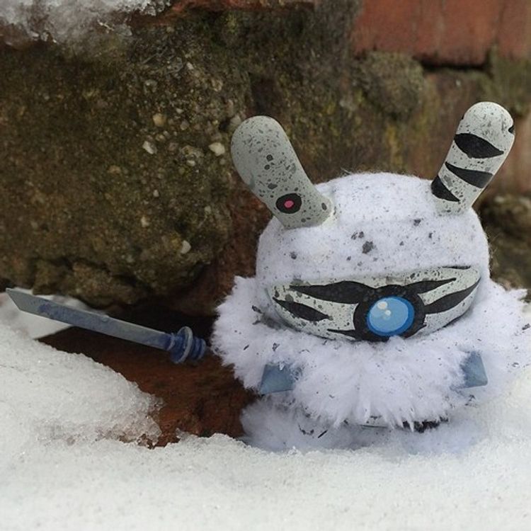 Snow Cat Patrol by Mike Die
