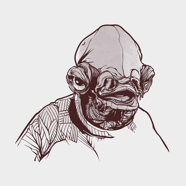 Ackbar by Joshua Budich