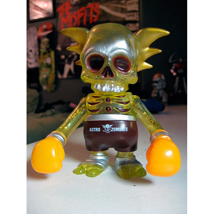 Gold Skullwing Version 2 SDCC '07 by Pushead (Brian Schroeder)