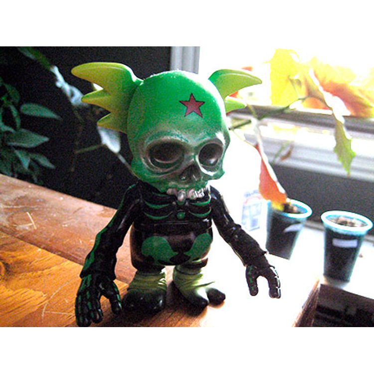 Skullwing Green Horror by Pushead (Brian Schroeder)