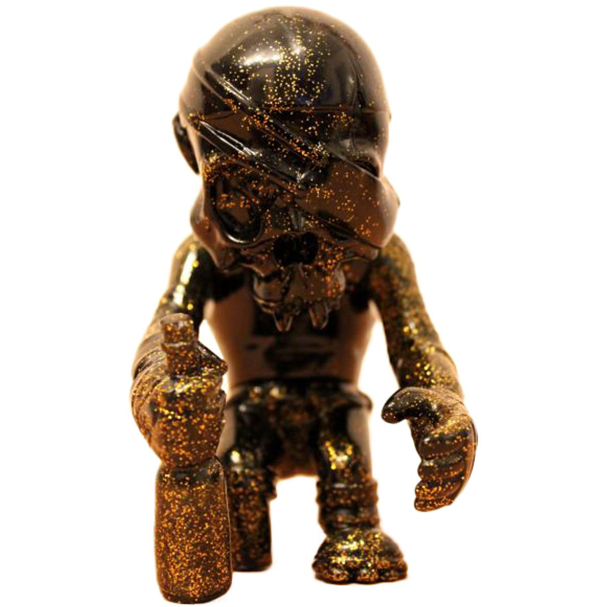 SkullPirate - Black/Gold Glitter