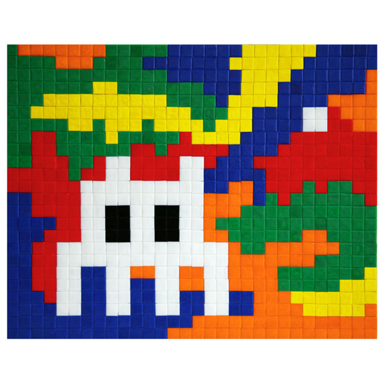 Lost in Rubik Camo Space 2 by Invader