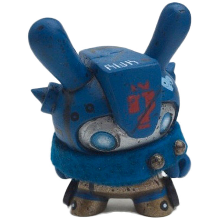 Bumboebot - Blue/Blue Scarf by Mike Die