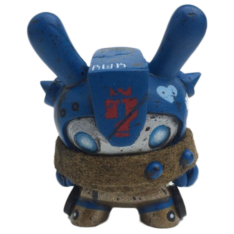 Bumboebot - Blue/Gold Scarf by Mike Die