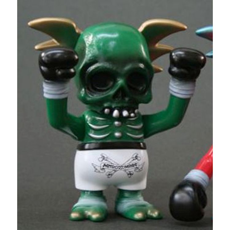 Skullwing: Wingshits Green (Astro Zombies x Hirota Saigansho) by Pushead (Brian Schroeder)