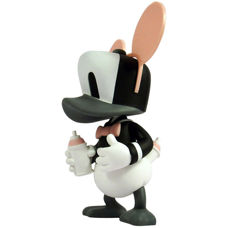 Black / Gray Cap Duck with Ear by Shon Side