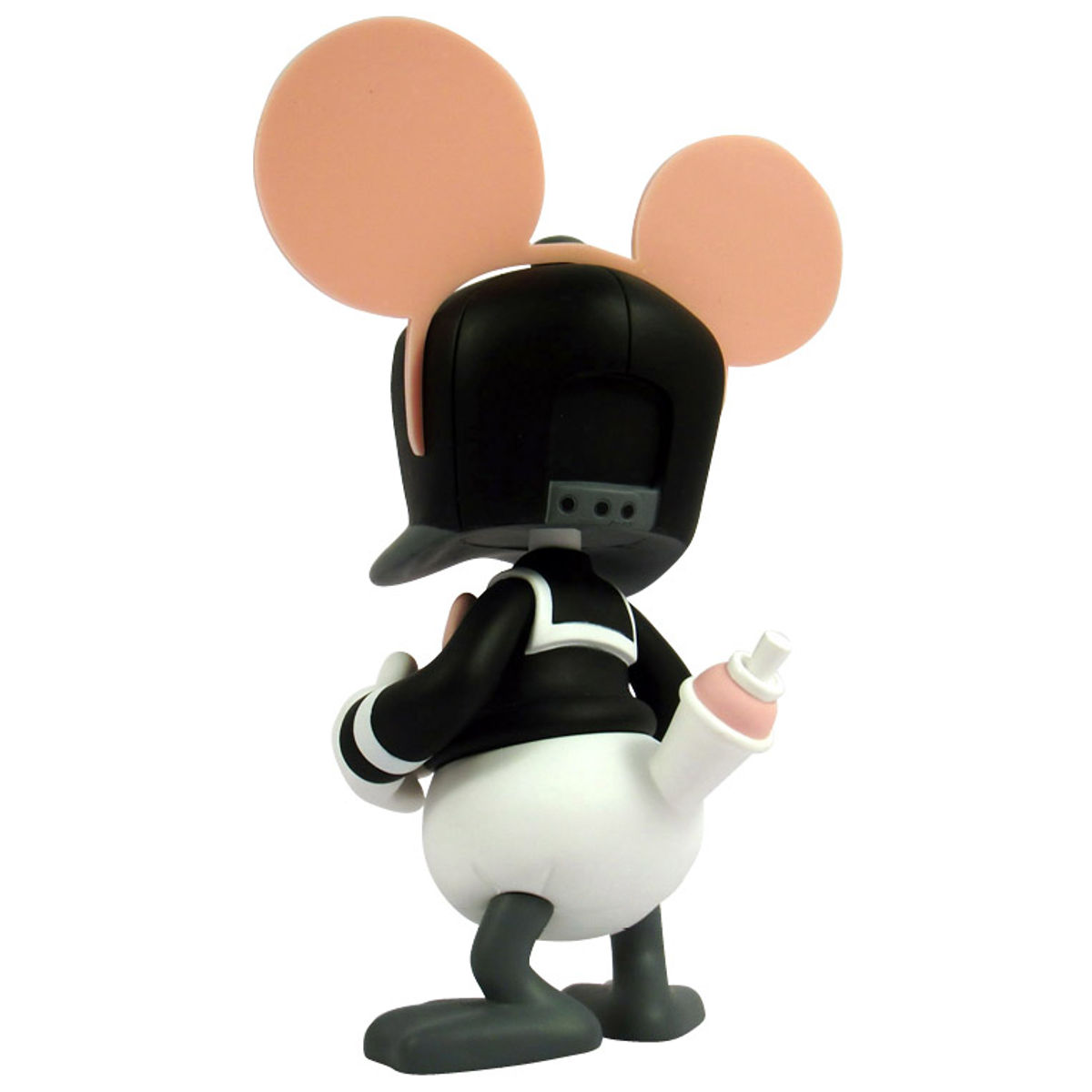 Black / Gray Cap Duck with Ear